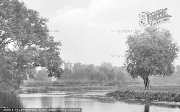 Photo of Hartford, River Ouse And Church 1907