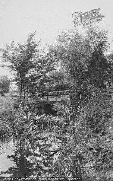 Photo of Hartford, River Ouse Footbridge 1907