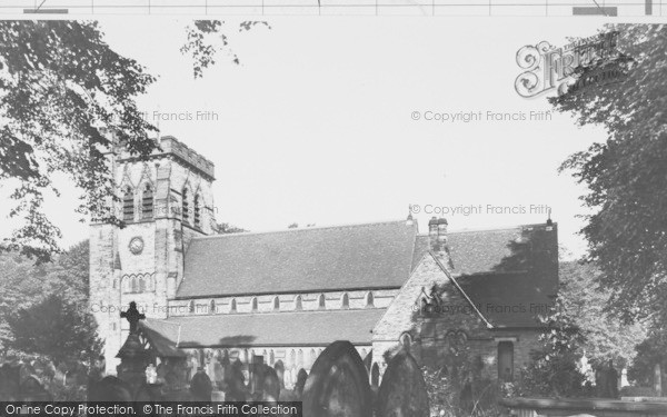 Photo of Hartford, St John's Church c.1955