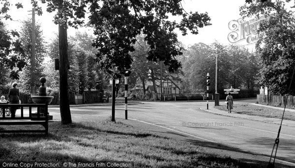 Photo of Hartford, The Cross Roads c.1955