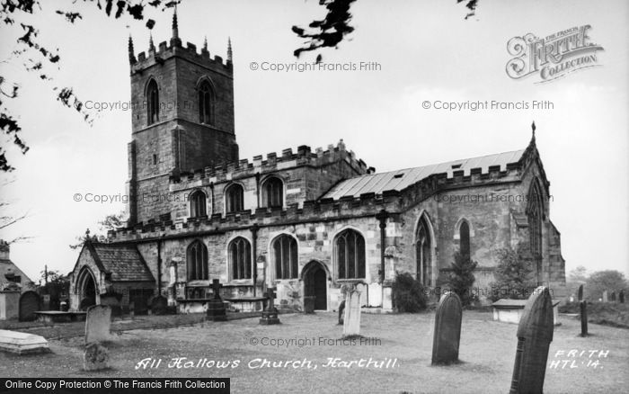 Photo of Harthill, All Hallow's Church c.1955