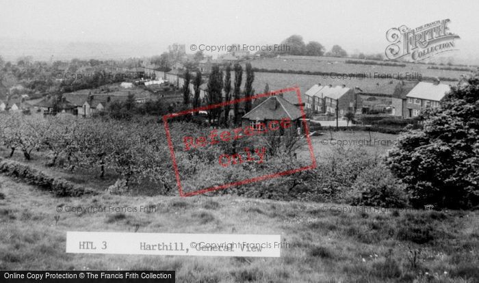 Photo of Harthill, General View c.1955