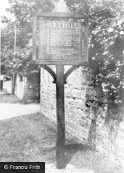 The Village Sign c.1960, Harthill