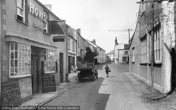 Photo of Hartland, Fore Street 1929