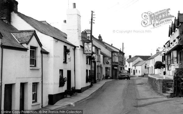 Photo of Hartland, Fore Street c.1960