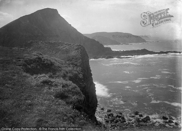 Photo of Hartland, Quay, Catherine Tor And Mausley Cliff 1920