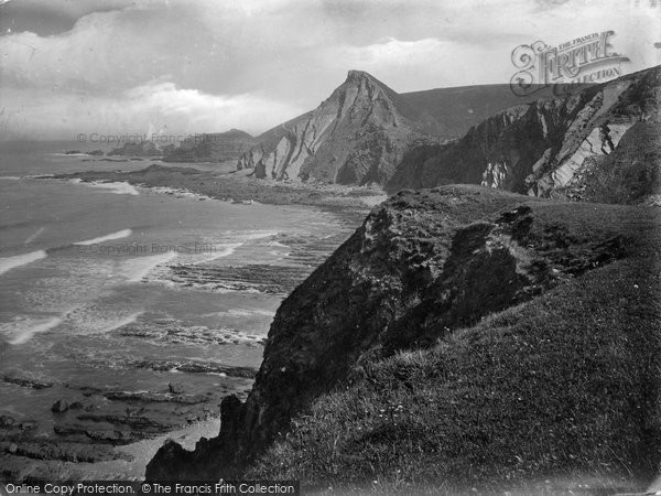 Photo of Hartland, Quay, Spekes Hill 1920