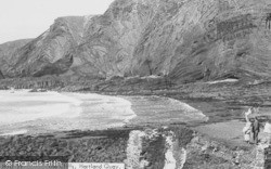 Quay, The Cliffs c.1955, Hartland