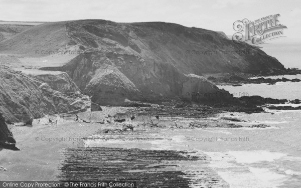 Photo of Hartland, Spekes Beach c.1960
