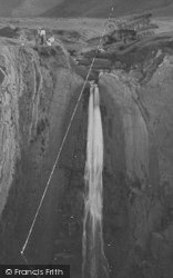 Spekes Mill Waterfall c.1885, Hartland