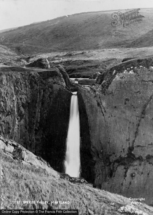 Photo of Hartland, Spekes Valley c.1930