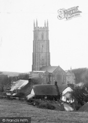 St Nectan's Church c.1885, Hartland