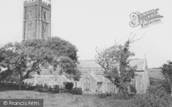 St Nectan's Church c.1960, Hartland
