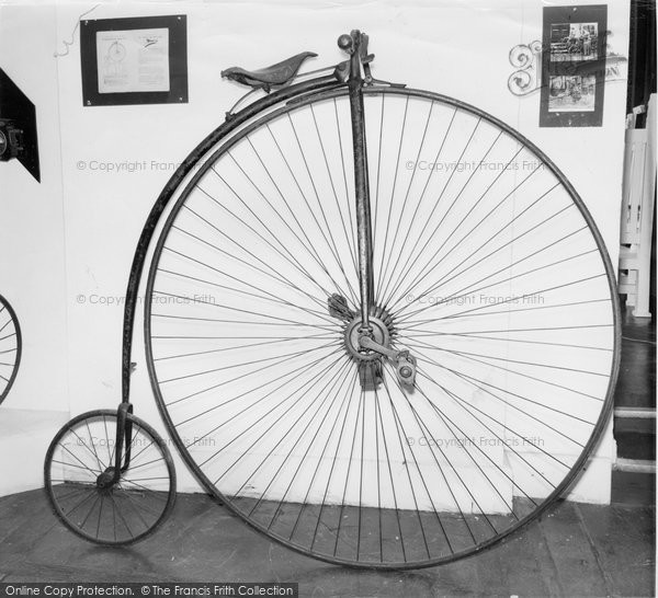 Photo of Hartlebury, Penny Farthing, Worcestershire County Museum c.1960