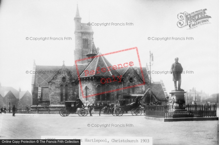 Photo of Hartlepool, Christ Church 1903