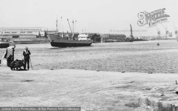 Photo of Hartlepool, Coming Into The Harbour c.1960