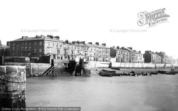 Photo of Hartlepool, East, From Ferry Landing 1886