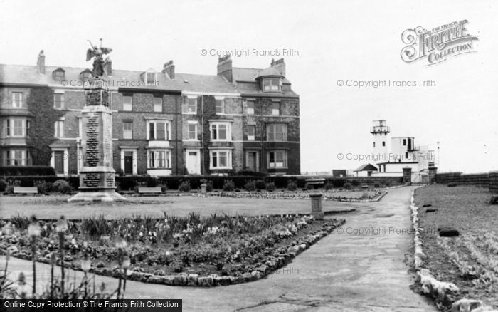 Photo of Hartlepool, Gardens And Lighthouse c.1955