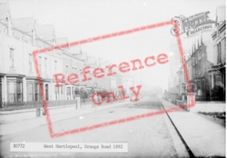 Grange Road 1892, Hartlepool