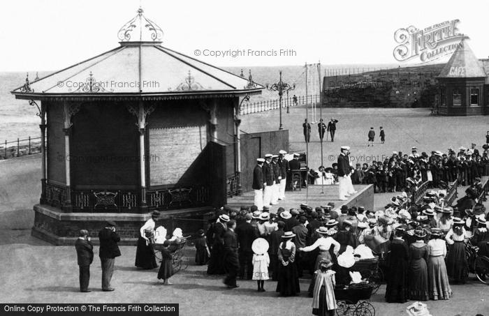 Photo of Hartlepool, Performing On The Promenade 1903