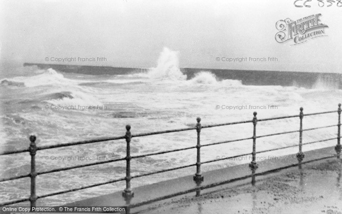 Photo of Hartlepool, Rough Sea c.1950