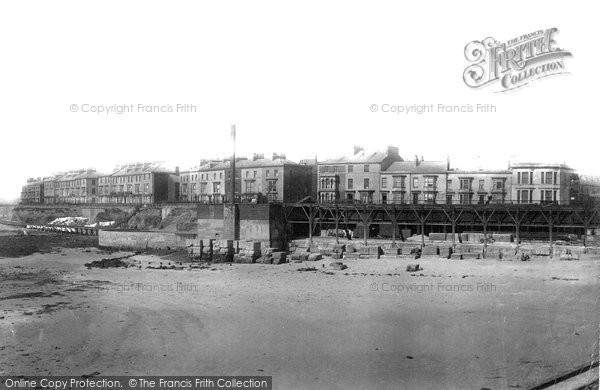 Photo of Hartlepool, South Crescent And Albion Terrace 1896