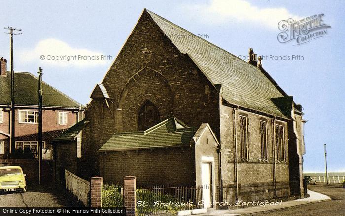 Photo of Hartlepool, St Andrew's Church c.1960