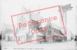 St Paul's Church 1896, Hartlepool