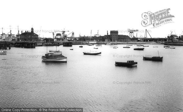 Photo of Hartlepool, The Harbour c.1960
