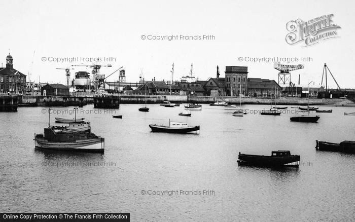 Photo of Hartlepool, The Harbour c.1960