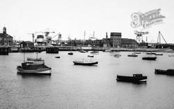 The Harbour c.1960, Hartlepool