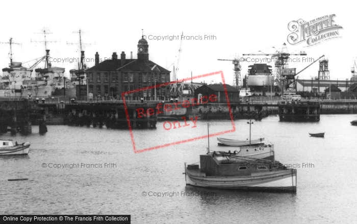 Photo of Hartlepool, The Harbour c.1960
