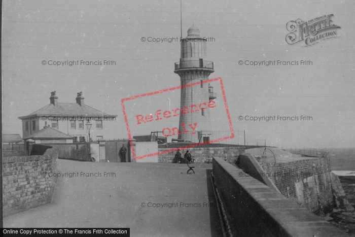 Photo of Hartlepool, The Lighthouse 1896