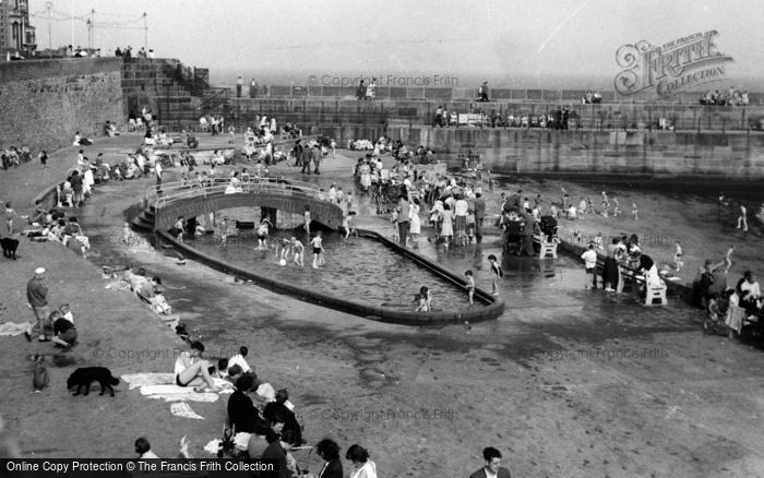Photo of Hartlepool, The Paddling Pool c.1960