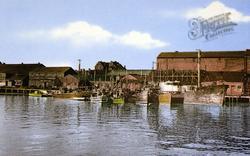 The Wood Quay c.1955, Hartlepool