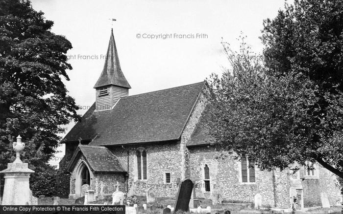 Photo of Hartley, All Saints Church c.1955