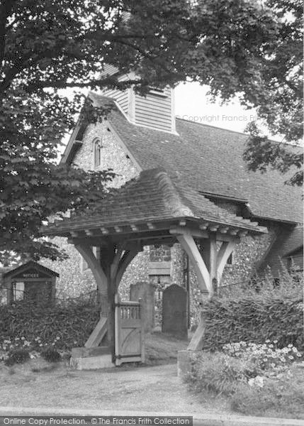 Photo of Hartley, All Saints Church c.1955