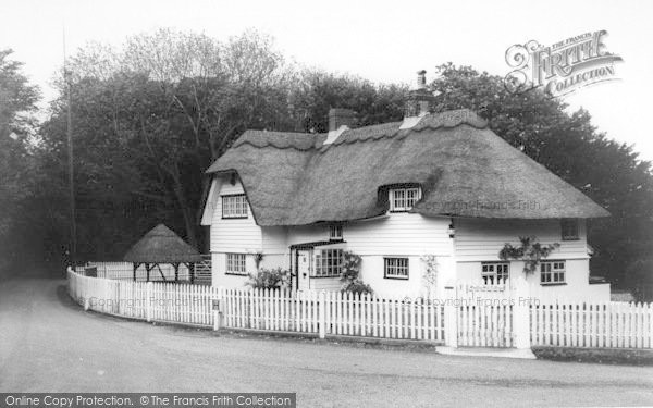 Photo of Hartley, Thatched Cottage c.1965