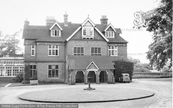 Photo of Hartley, The Old People's Home c.1960