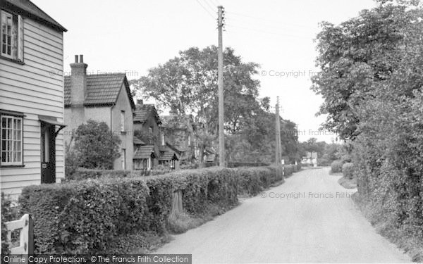 Photo of Hartley, The Village, From The Post Office c.1950