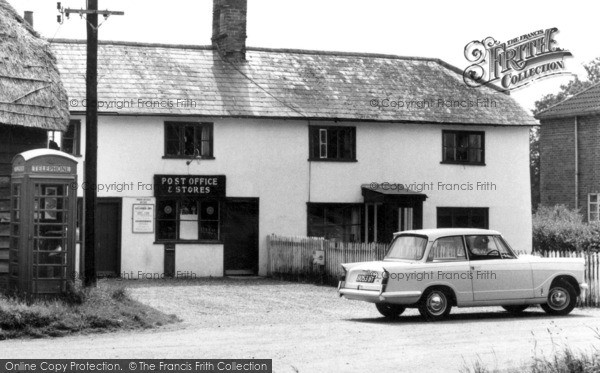 Photo of Hartley Wespall, Post Office And Stores c.1960