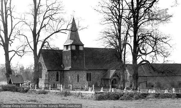 Photo of Hartley Wespall, St Mary's Church c.1960