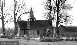 St Mary's Church c.1960, Hartley Wespall