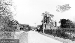 Stratfield Sturgis Road c.1955, Hartley Wespall
