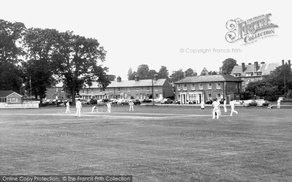 Photo of Hartley Wintney, Cricket Green c.1960