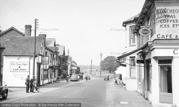 Photo of Hartley Wintney, High Street c.1955
