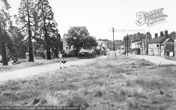 Photo of Hartley Wintney, High Street From Hunts Common c.1960
