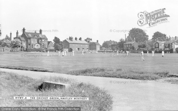 Photo of Hartley Wintney, The Cricket Green c.1955