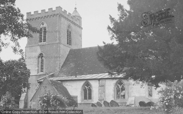 Photo of Harwell, St Matthew's Church c.1955