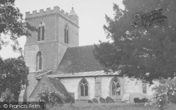 St Matthew's Church c.1955, Harwell